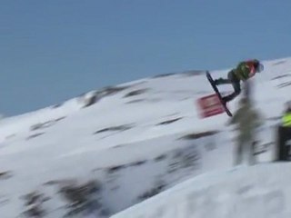 TTR Tricks - Isabel Derungs 3rd place Slopestyle run at BEO 2012