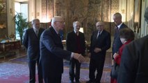 Roma - Il Presidente Napolitano con Piero Caveri (02.03.12)