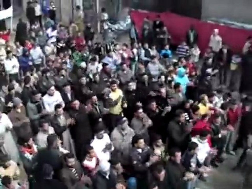 حماه - حي الضاهرية - جمعة تسليح الجيش الحر 2-3-2012