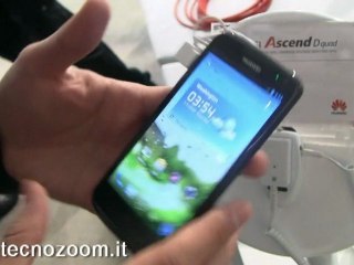 Huawei Ascend D quad: video smartphone piu' veloce al mondo