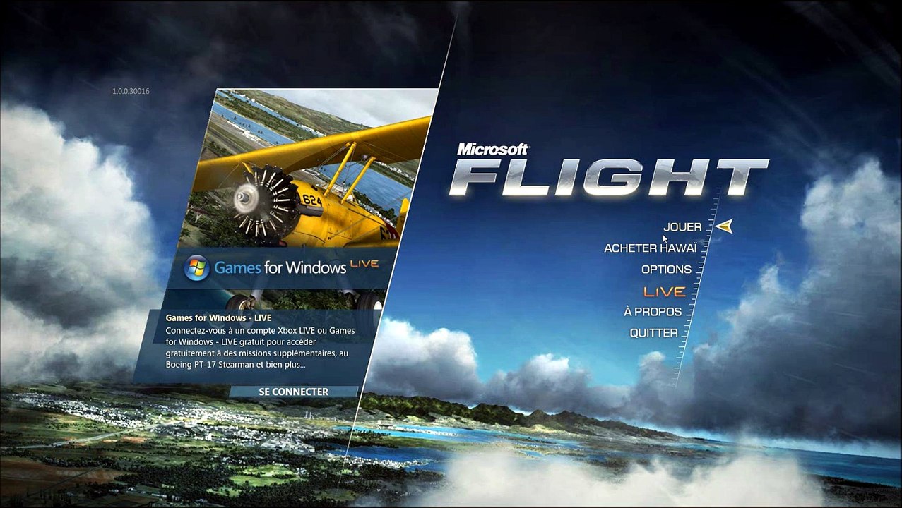 Aperçu Microsoft Flight