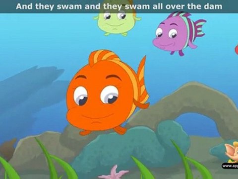 Three Little Fishies - Nursery Rhyme with Lyrics (HD)