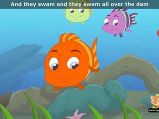 Three Little Fishies - Nursery Rhyme with Lyrics (HD)