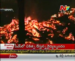 Major Fire Accident In Yanam, 50 Houses Burnt