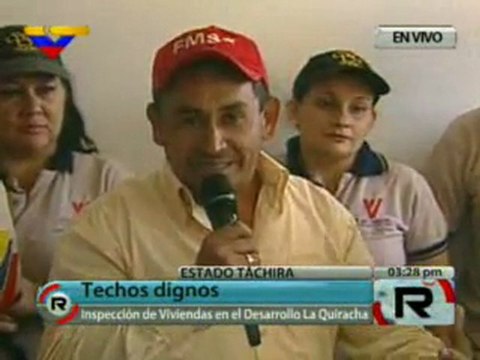 (VIDEO) 112 familias tachirenses reciben sus viviendas dignas gracias a la GMVV 01.03.2012