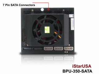 BPU-350-SATA 6.0 Gb/s Hot-Swap Cage from iStarUSA