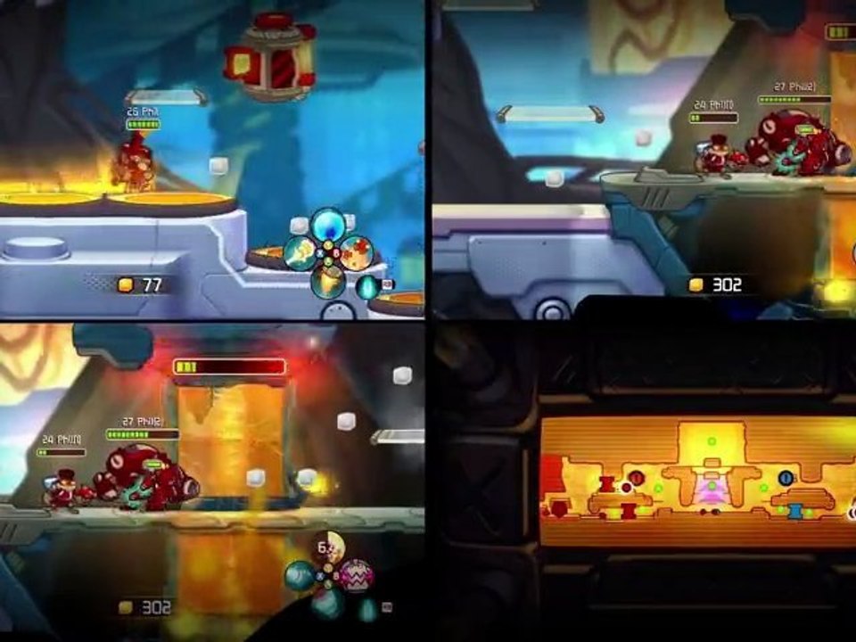Awesomenauts - Split Screen Trailer