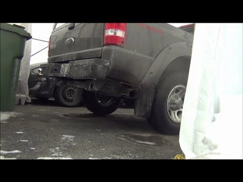 Ford Ranger 2011 sport 2x4 magnaflow cat back