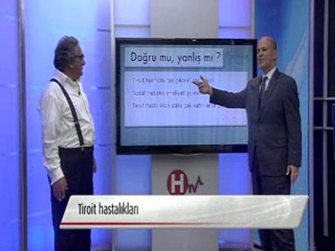 Bölüm 6 / Üstüme İyilik Sağlık Programı Tiroid Hastalıkları Doç. Dr. Selçuk Can Gülru Çongar Prof. Dr. Cihan Aksoy Detaylı bilgi için endokrinoloji.com