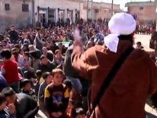 Snipers and protests in Syria