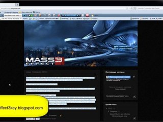Mass Effect download key generator for PC