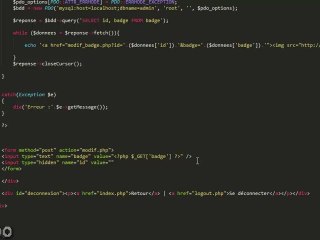 Coder son administration en PHP 2/4 : Gestion de badges