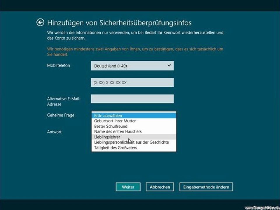 Windows 8 Installation