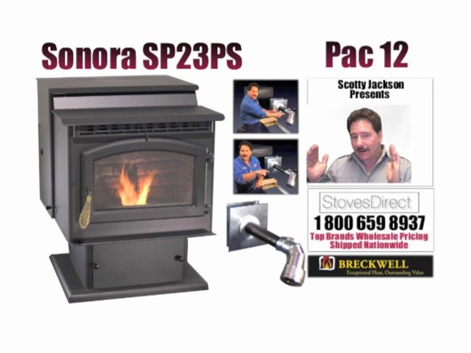 Breckwell Pac 12 P23 Pellet stove - video Dailymotion