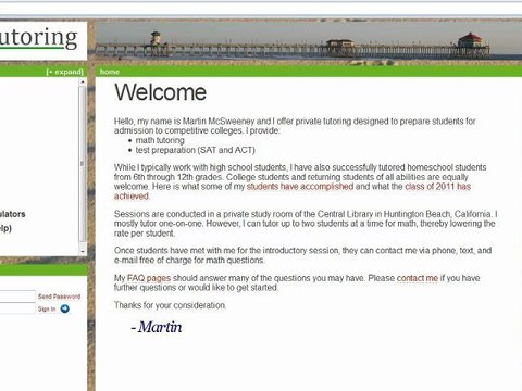 Math Tutor Tutoring Newport Beach, Huntington Beach and Long Beach