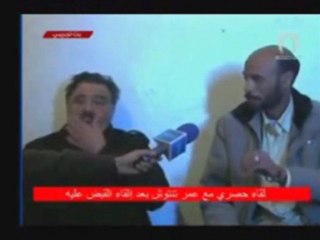 لقاء قناة العاصمة مع العميد عمر تنتوش بعد القبض عليه 3-3-2012