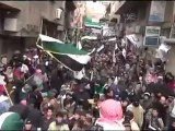 فري برس ريف دمشق يبرود   جمعة تسليح الجيش الحر 2 3 2012
