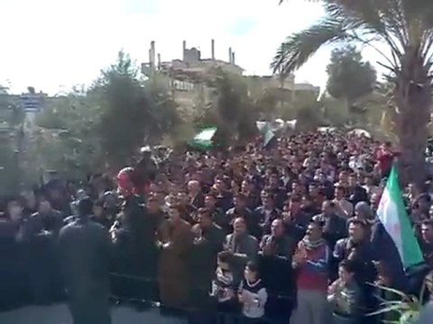 فري برس حماة المحتل معردس جمعة تسليح الجيش الحر 2 3 2012