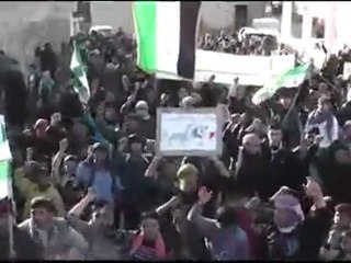 فري برس ادلب قرية باتنتة بمشاركة احرار معرة مصرين 2 3 2012