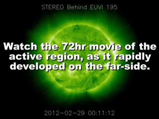 SOLAR ACTIVITY UPDATE: New Active Region Popping With C and M-Class Flares (Mar 3rd, 2012).