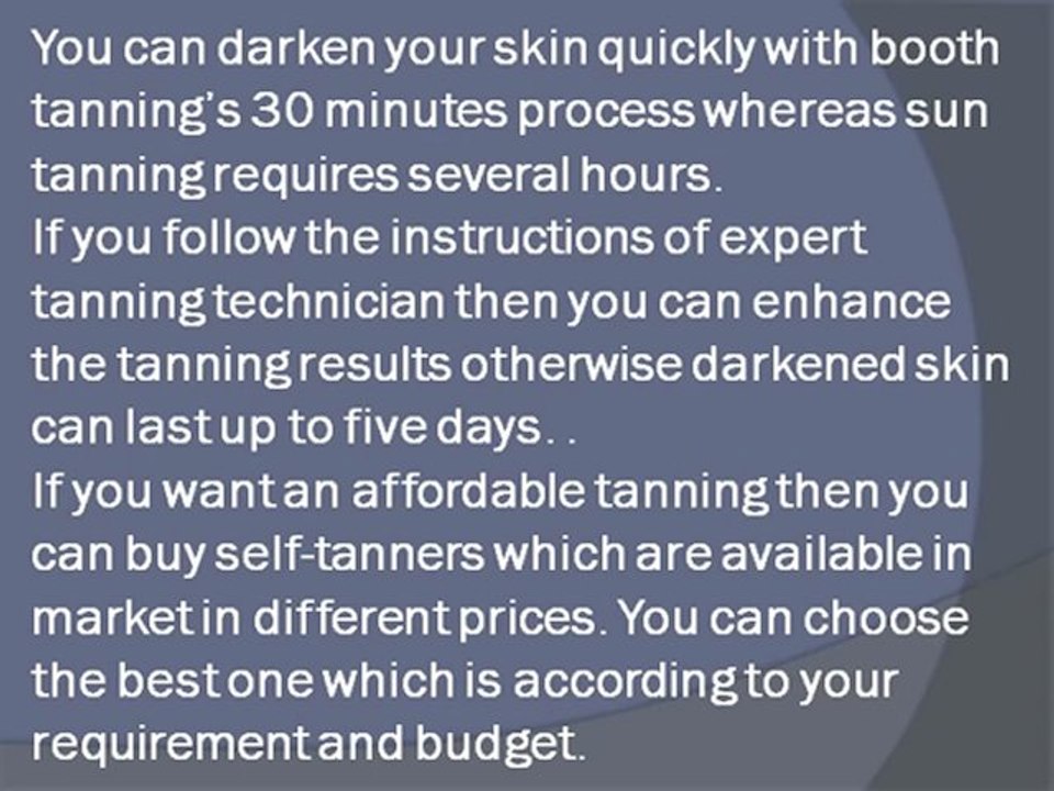 How to get a clear skin with sunless tanning
