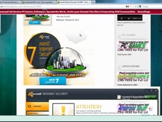 Download avast! Internet Security 7.0.1407 Full Version free with Key Serial