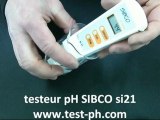 testeur ph digital SIBCO si21 precision 0.1
