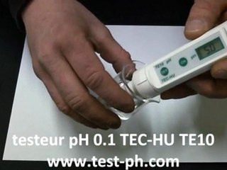 testeur ph tec-hu te10 précision 0.1