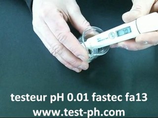 testeur ph étanche fastech fa13 précision 0.01