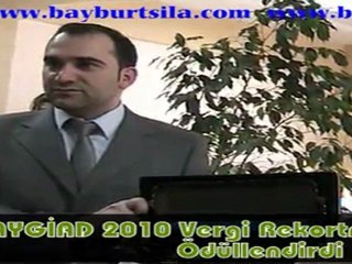 BAYGİAD 2010 Vergi rekortmeni üyelerini ödüllendirdi