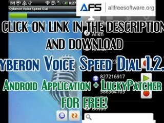 Cyberon Voice Speed Dial 1.2.13 Android Application with LuckyPatcher Free