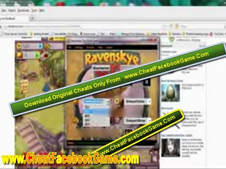Ravenskye City Cheats (Coins,Skye Credits and more) 2012