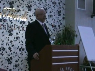 ÜNYE MÜFTÜLÜĞÜNDEN OĞUZ GÜLAY "İLETİŞİM VE DAVRANIŞ BİÇİMLERİ" KONFERANSI (02.03.2012) --3