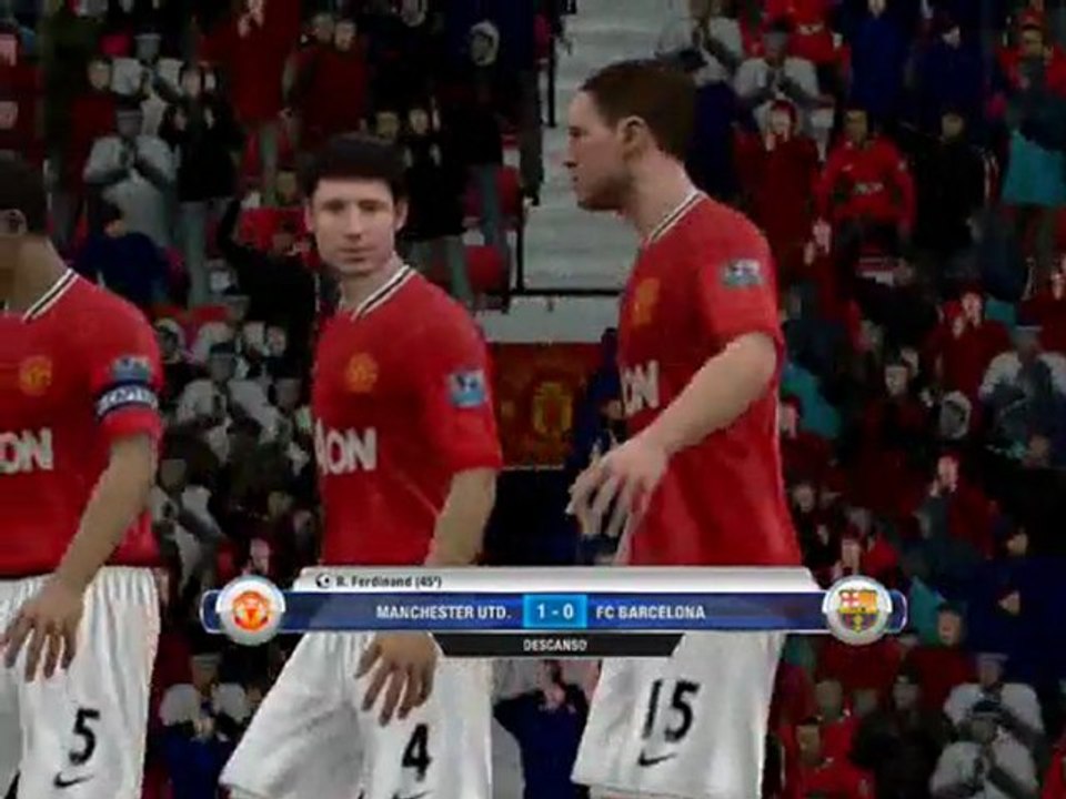 Liga Virtual: Manchester United-FC Barcelona (Cuartos de Copa)