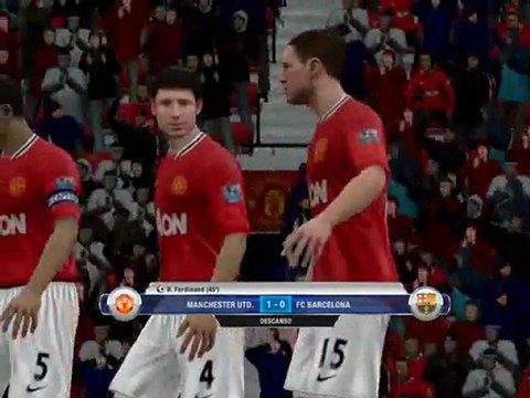 Liga Virtual: Manchester United-FC Barcelona (Cuartos de Copa)