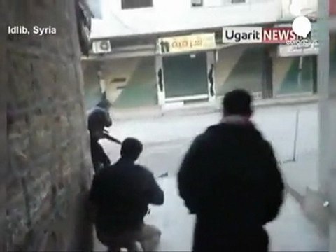 Las fuerzas sirias atacan un barrio residencial de Homs