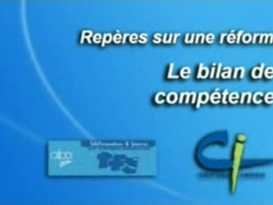 Le bilan de compétence