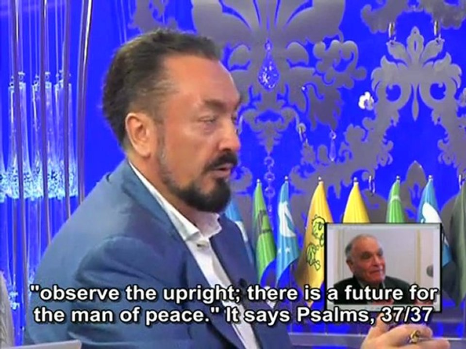 Mr. Adnan Oktar's explains to Prof. Moshe Maoz what can be done to improve the relations between Turkey and Israel