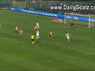 www.dailygoalz.com - Zlatan Ibrahimovic Hattrick vs Palermo