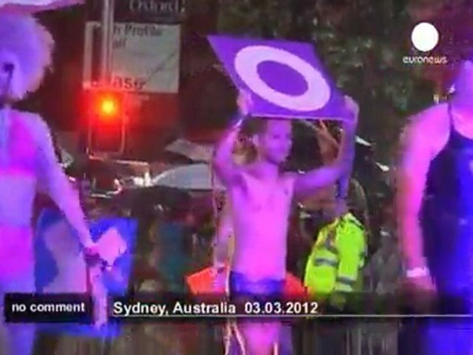 Mardi gras defile in Sydney - no comment