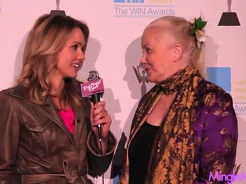 Sally Kirkland at the 13th Annual WIN Awards Red Carpet