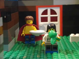 LEGO Nacho Libre: "How Come You Have Not Been Baptized"