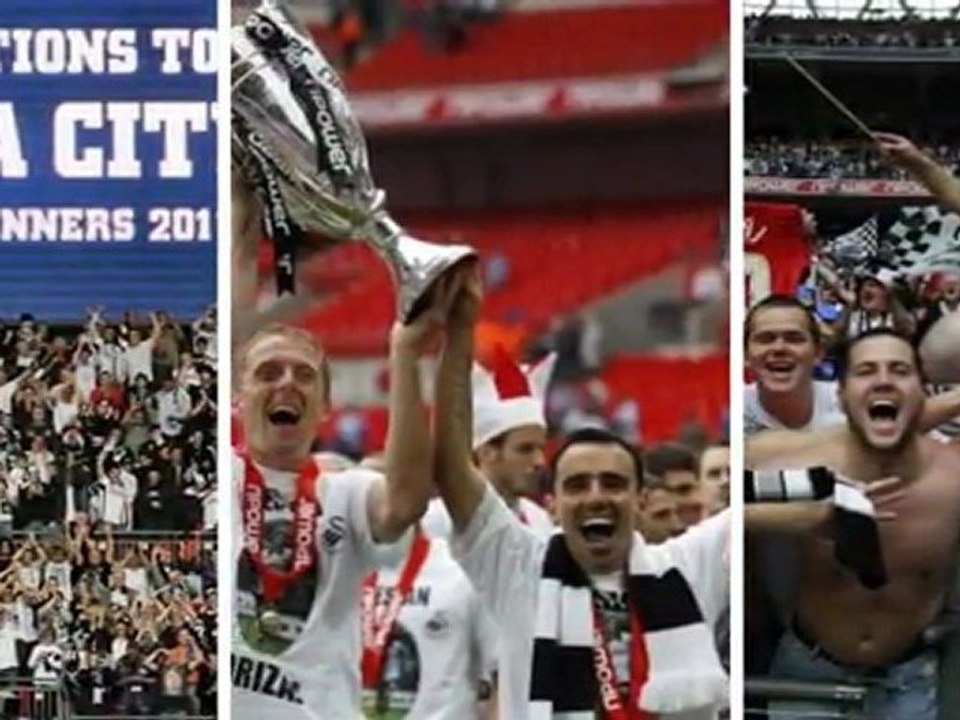 Swansea City Wembley POF 31 May 2011