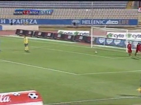 Αλκή-Απόλλων 2-1: Γκολ και φάσεις (23η αγ.)