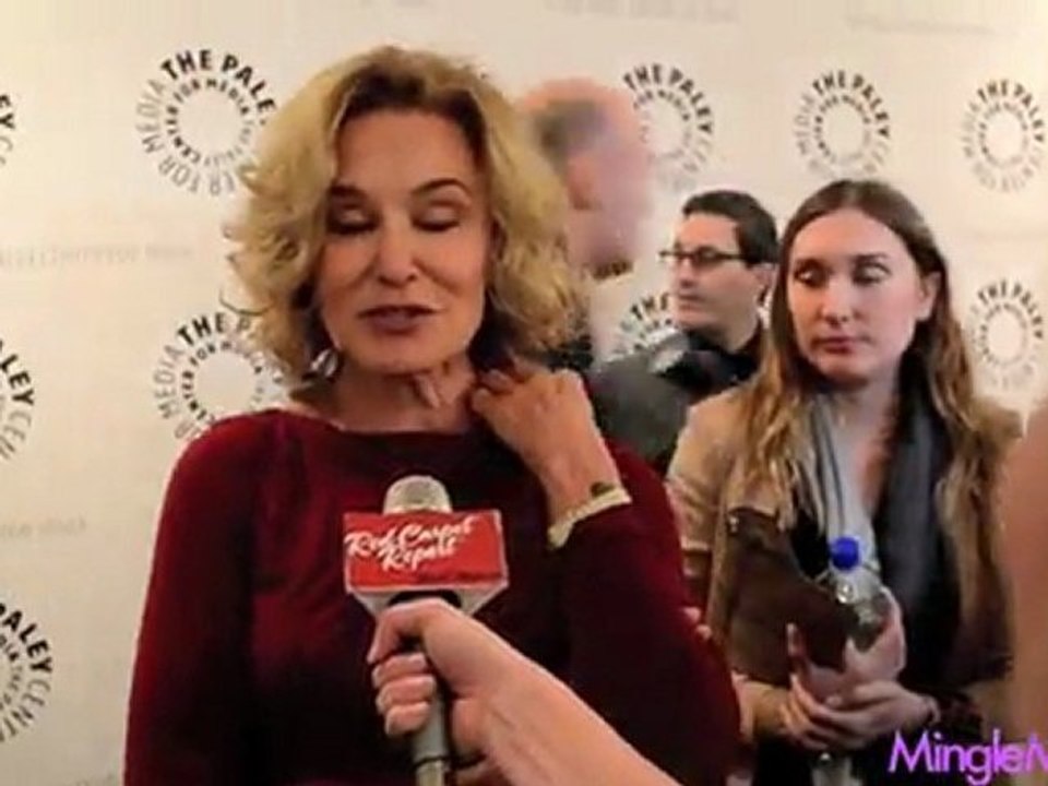 Jessica Lange at American Horror Story PaleyFest Red Carpet