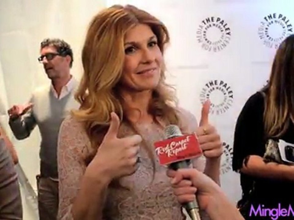 Connie Britton at American Horror Story PaleyFest Red Carpet