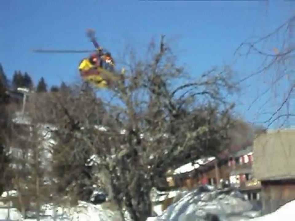 ec 145 sécurité civile aux gets