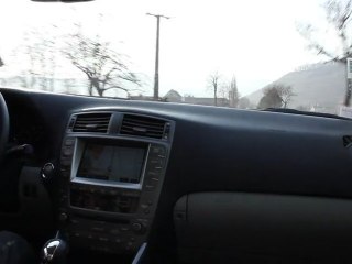 Lexus IS 250 Admission type F sport vitre conducteur ouverte