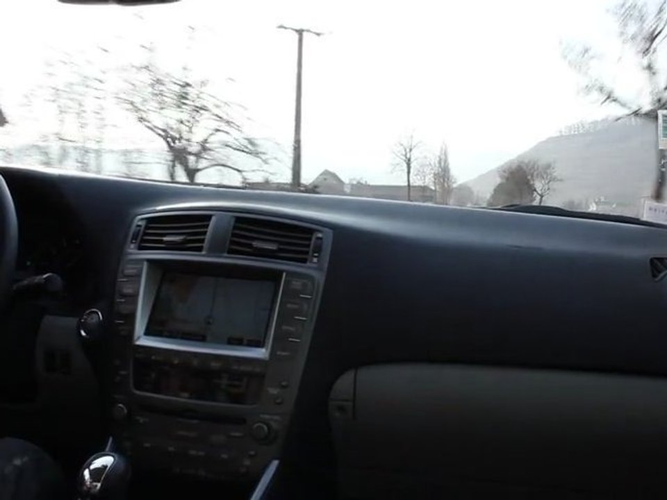 Lexus IS 250 Admission type F sport vitre conducteur ouverte