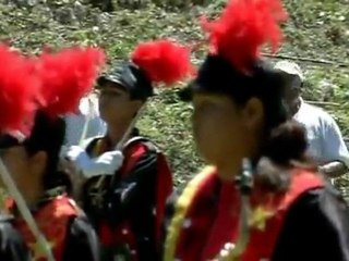 Prince Harry amid the ruins in Belize
